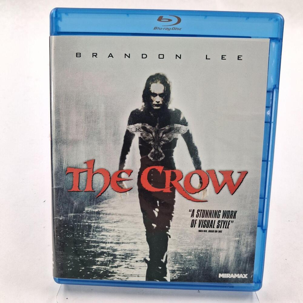 The Crow Blu-ray Brandon Lee Miramax Action Fantasy Superhero Movie R 1994 Film